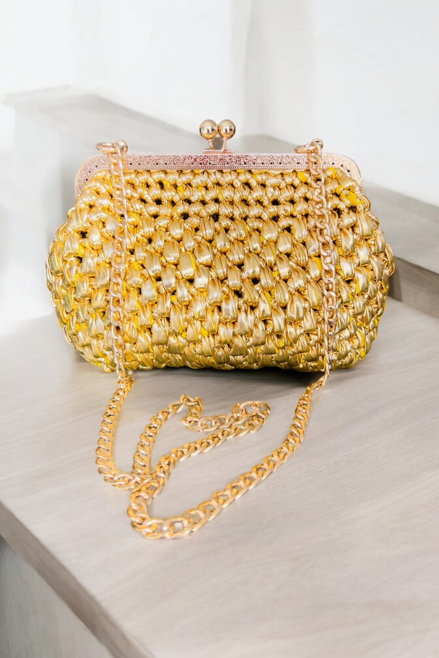 sac aurélie les sacs de michèle sac doré tendance 