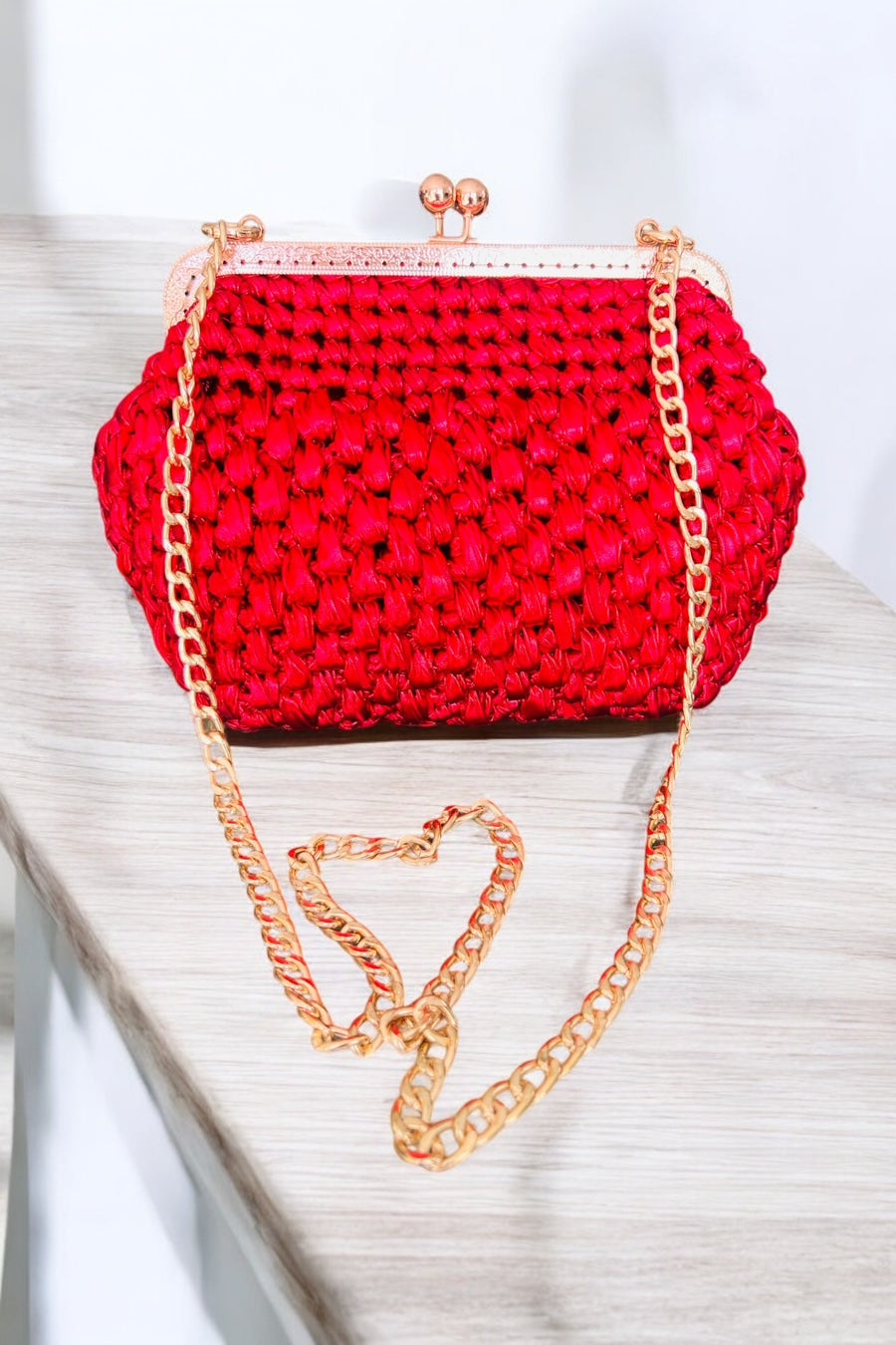 sac charlotte sac rouge tendance de la collection les sacs de Michèle